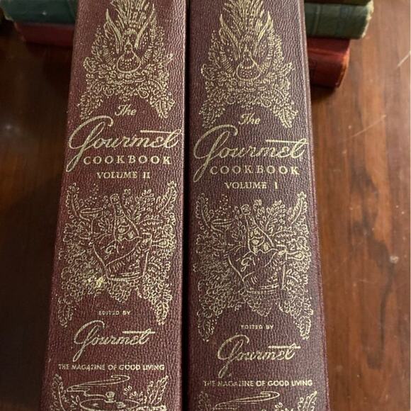 The Gourmet Cookbook Vol. 1 & 2 Vintage - Picture 1 of 4